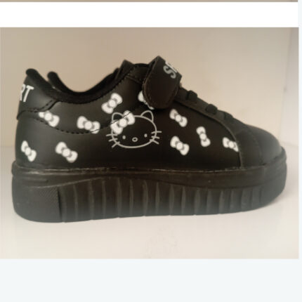 کفش راحتی دخترانه مدل کتی کد 03 رنگ مشکی