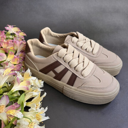 کفش روزمره زنانه مدل های  رنگ نسکافه ای