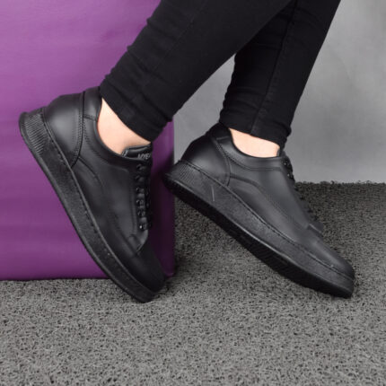 کفش روزمره مردانه مدل ونیزمن رنگ مشکی