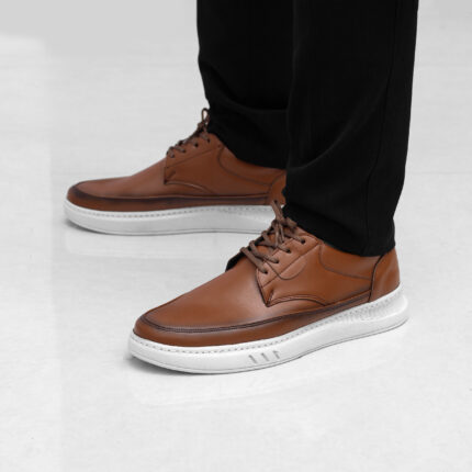 کفش روزمره مردانه مدل فلورانس رنگ عسلی